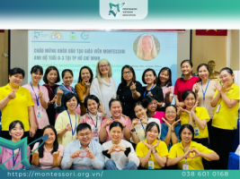 Hình ảnh Lễ Khai Giảng Khóa Đào Tạo Giáo Viên Montessori AMI Độ Tuổi 0-3 – Module 3 (11 Tháng 9 – 20 Tháng 10, 2023)