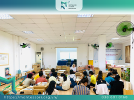 IMAGES FROM THE AMI 0–3 MONTESSORI TEACHER TRAINING COURSE WITH TRAINER TIINA SUOMINEN