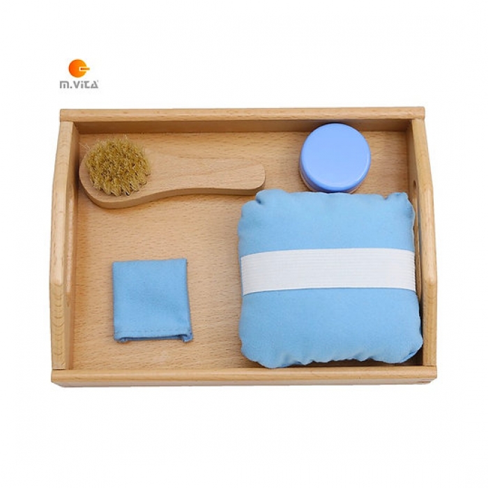 Bộ hoạt động đánh giày (Polishing Shoes Activity Set)