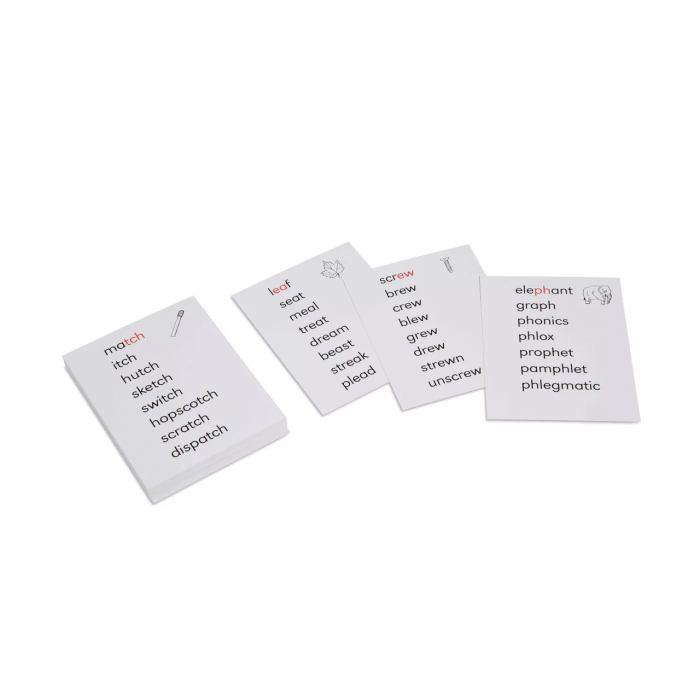 Chữ hộp số 2 với bảng chữ cái rời (Tổ hợp âm Montessori)