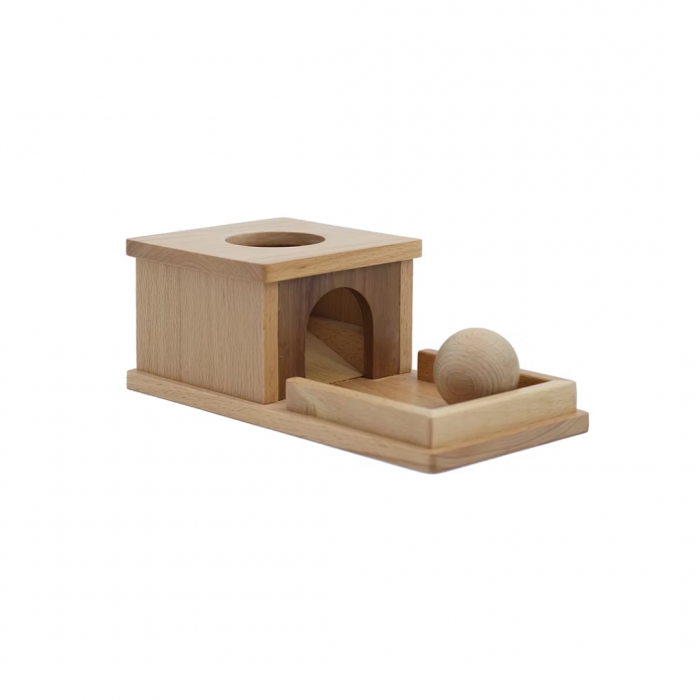 Hộp có Khay và Banh 8 tháng tuổi (Box with Tray and Ball)