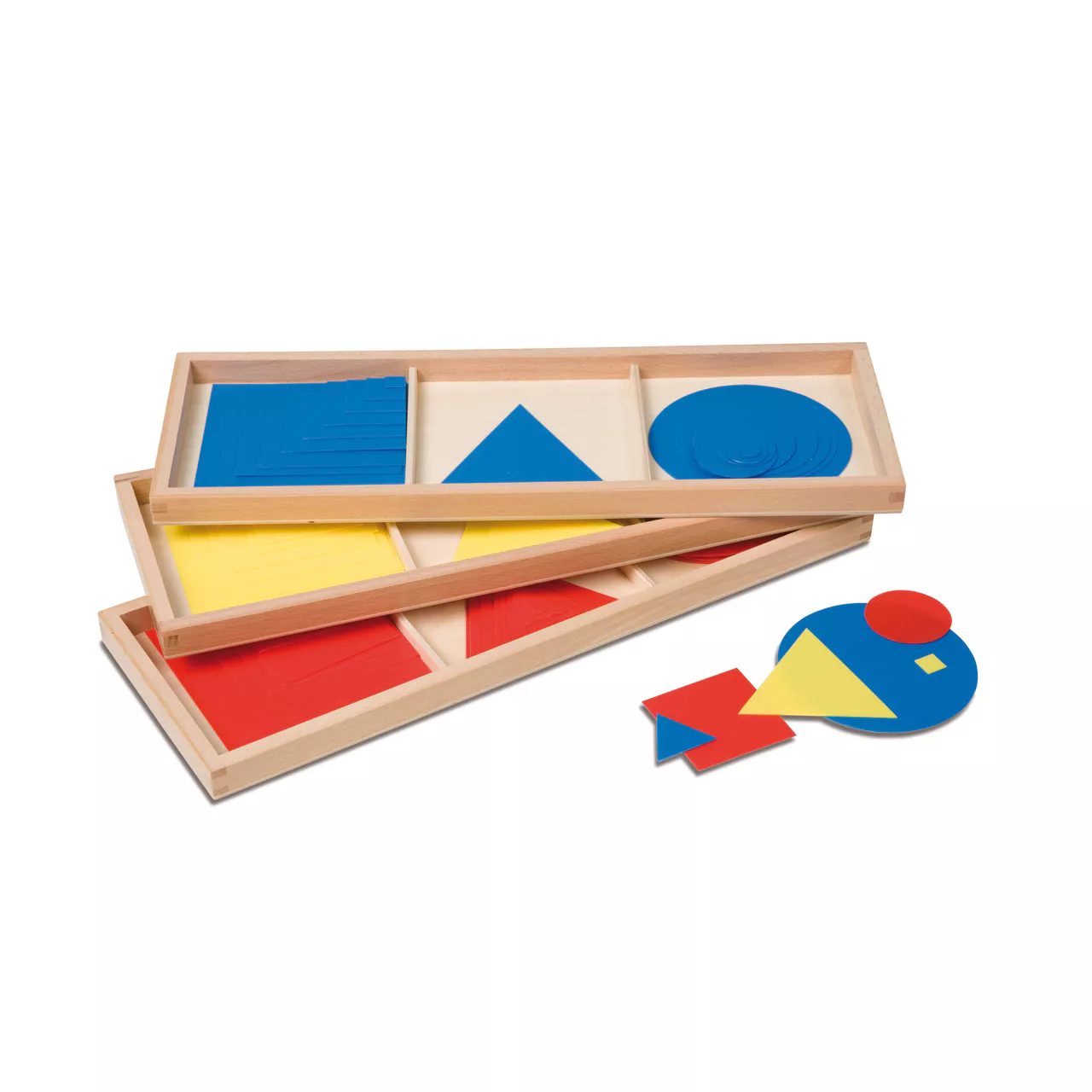 Hình học phân cấp (Circles, Squares & Triangles)